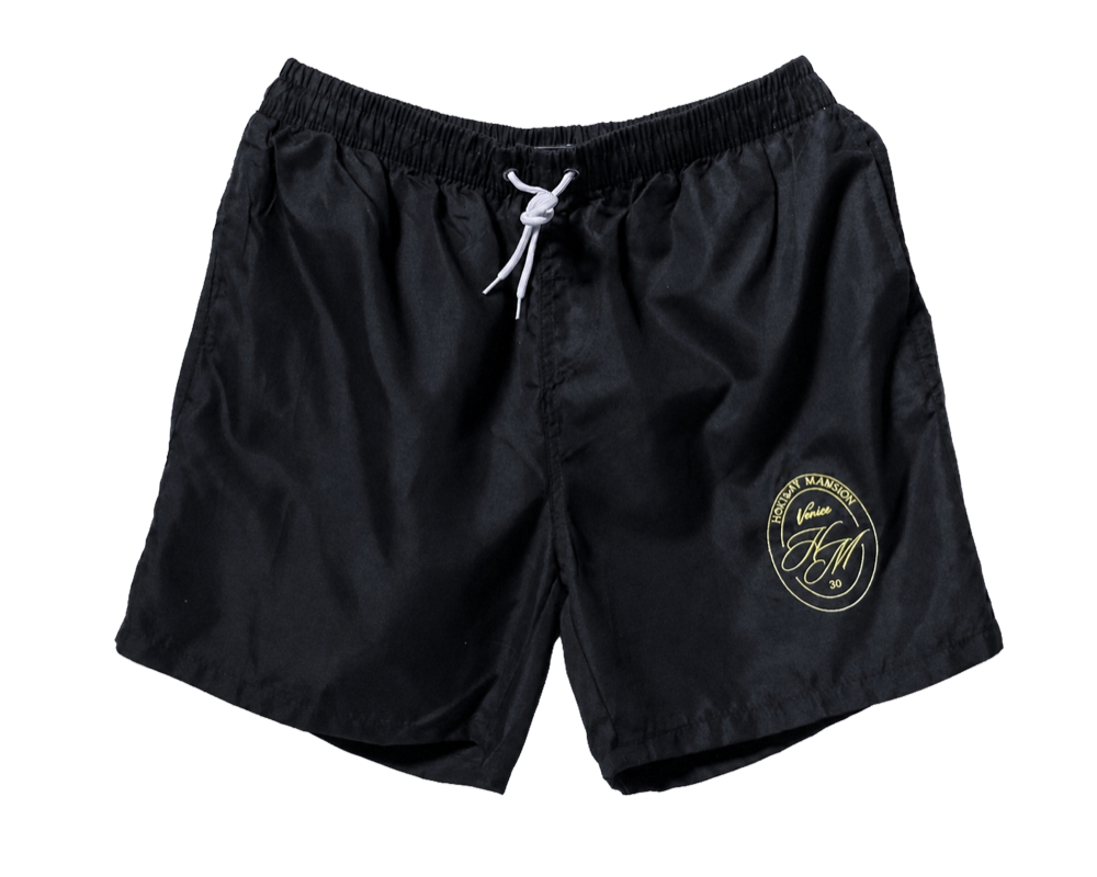 Bañador de hombre negro Holiday Mansion