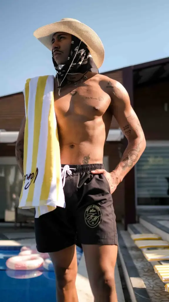 Bañador negro hombre 