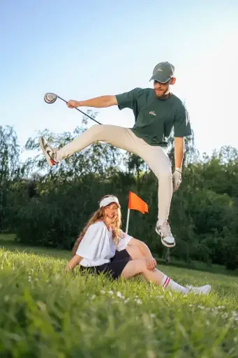 Camiseta Verde Bosque Oversize 100% Algodón